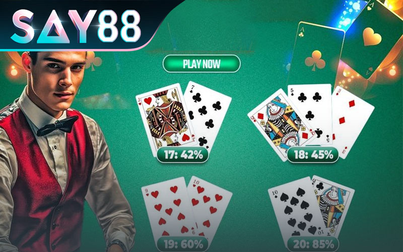 Xì dách online SAY88 với giao diện đẹp mắt, chơi bài dễ dàng